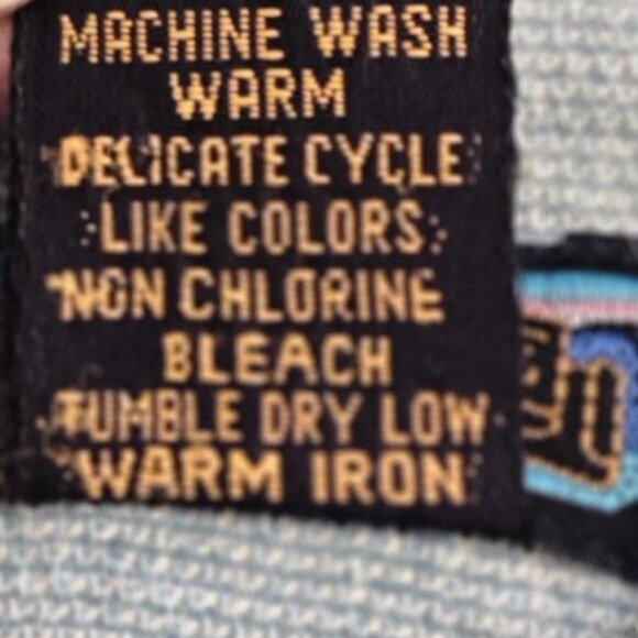 Western Embroidered Long Sleeve Button Down Shaver Lake Top Large NEW - Picture 5 of 7